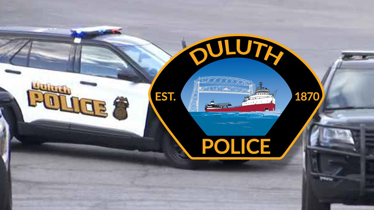 Duluth Police vehicle and patch