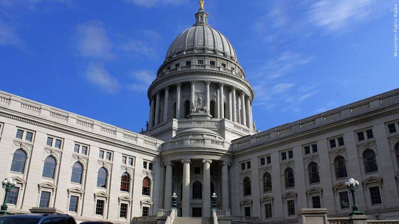 The Wisconsin State Capitol in Madison