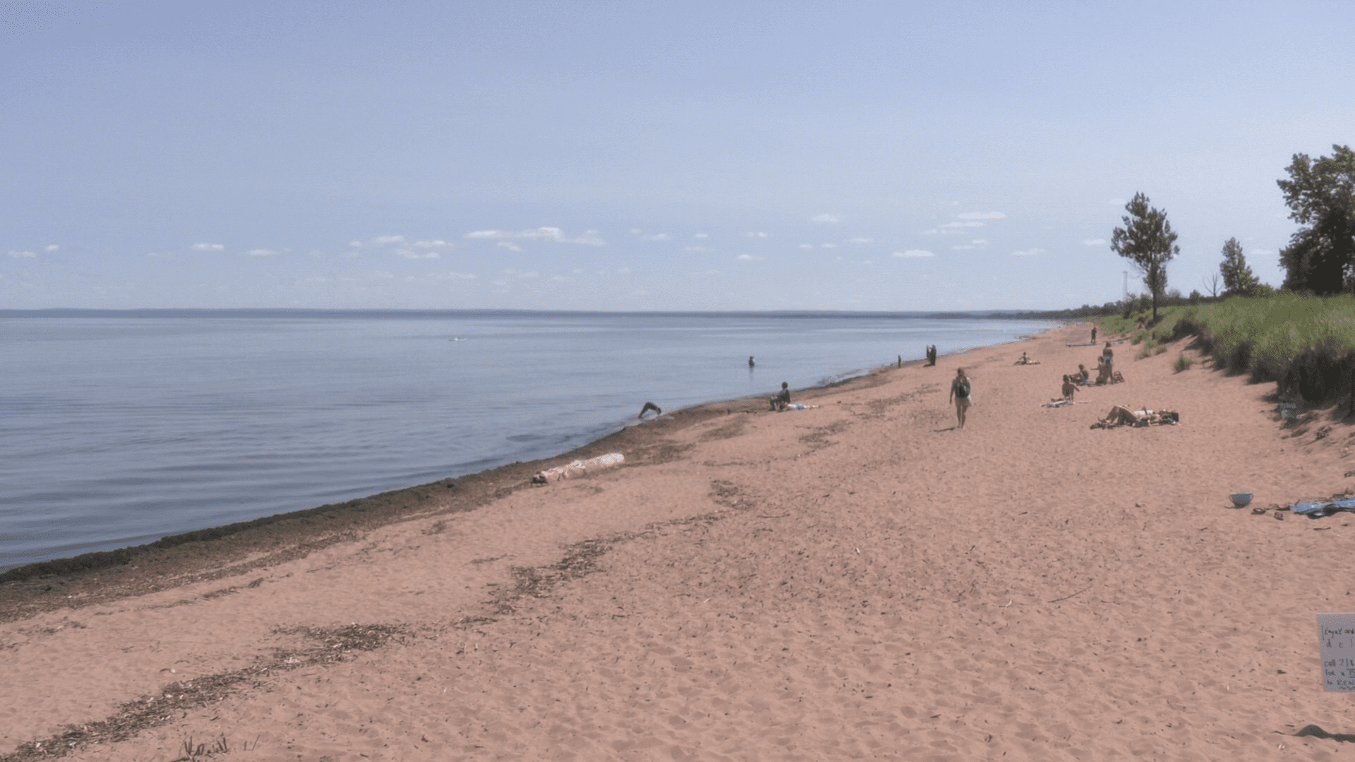 A picture of Park Point beach