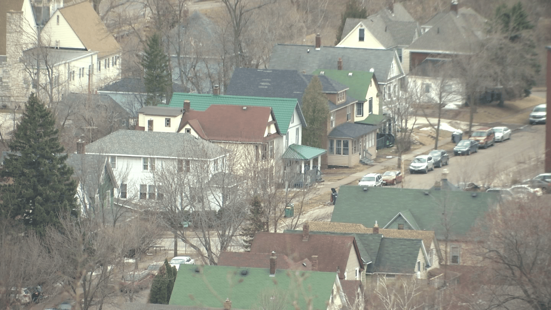 an overlook of homes in Duluth
