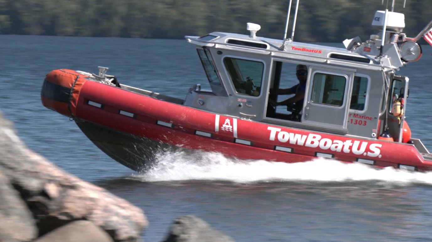Towboat U.S. Bayfield on Lake Superior