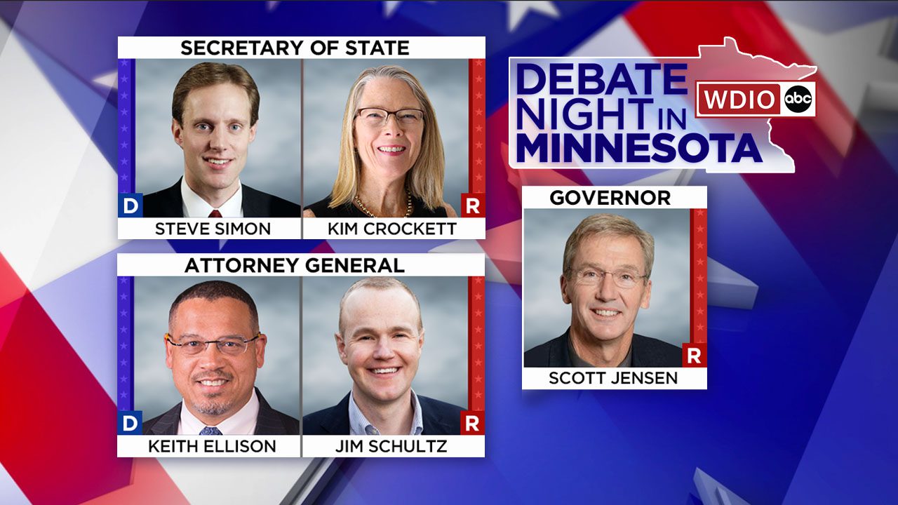 image showing candidates in three races in Minnesota Midterm election
