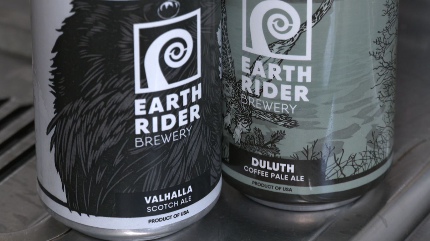Earth Rider's Valhalla Scotch Ale and Duluth Coffee Pale Ale