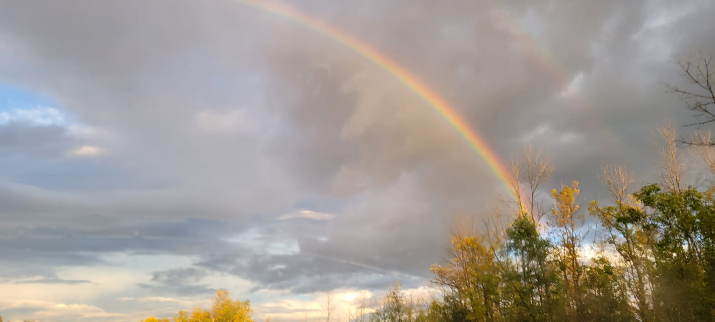 Jenna Maki Highway 23 rainbow overlooking St Louis River