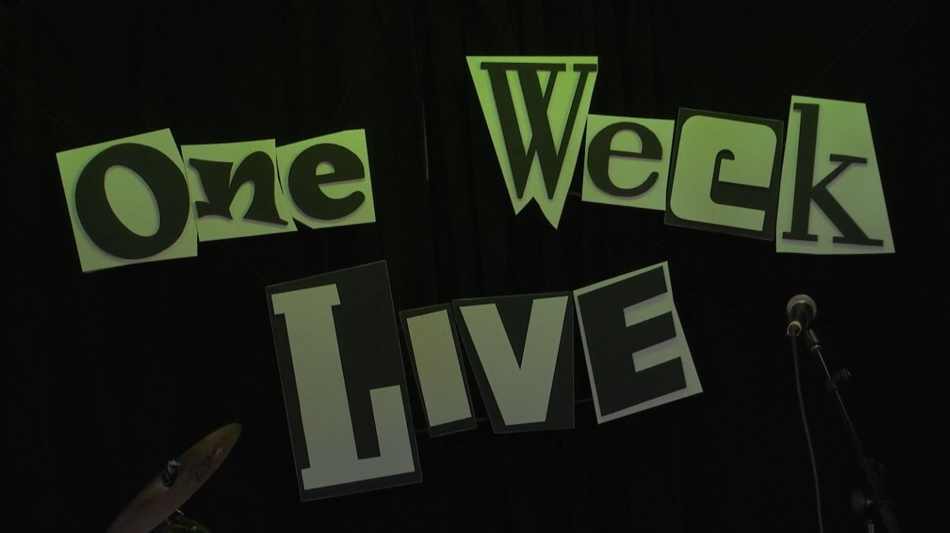 Wussow's Concert Cafe's One Week Live sign