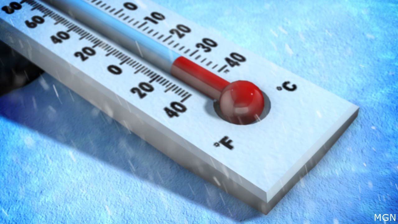 filtered image of thermometer depicting freezing temperatures