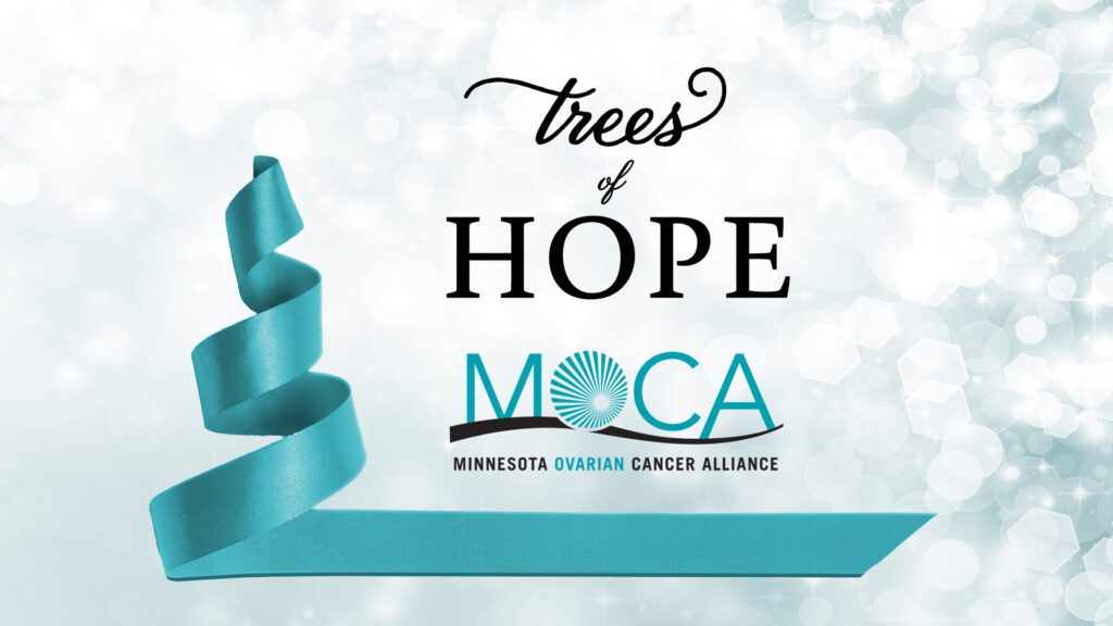 MOCA logo for Trees of Hope charity campaign