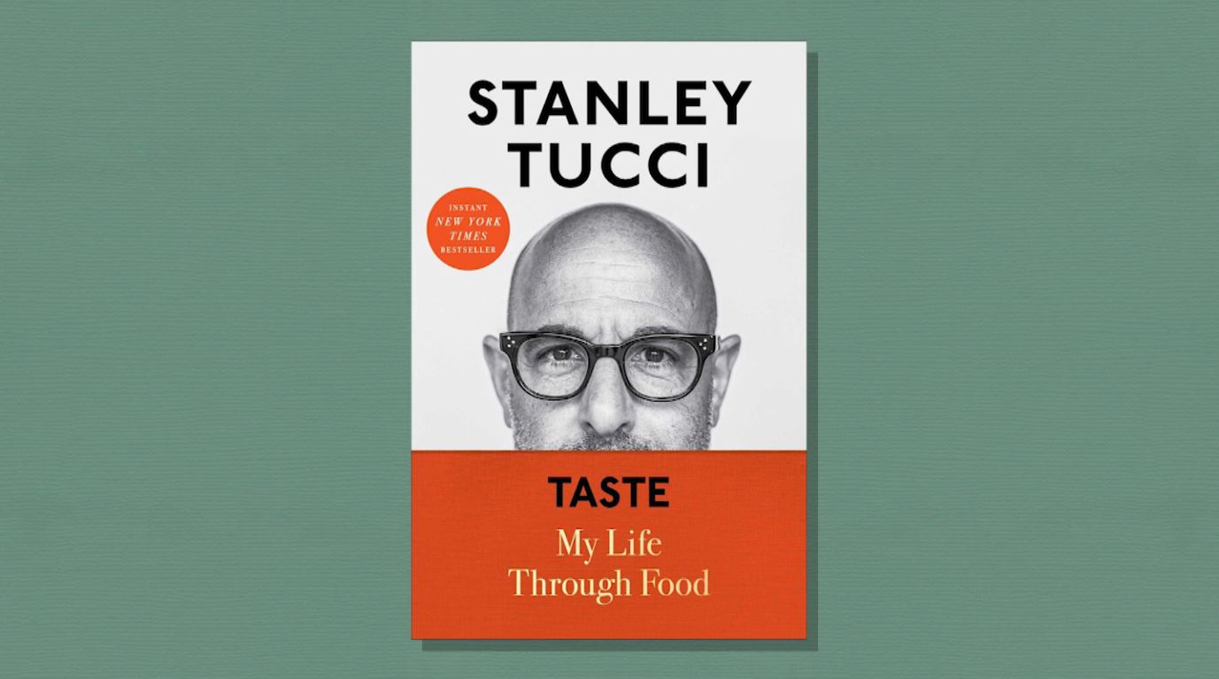 The cover of "Taste" by Stanley Tucci