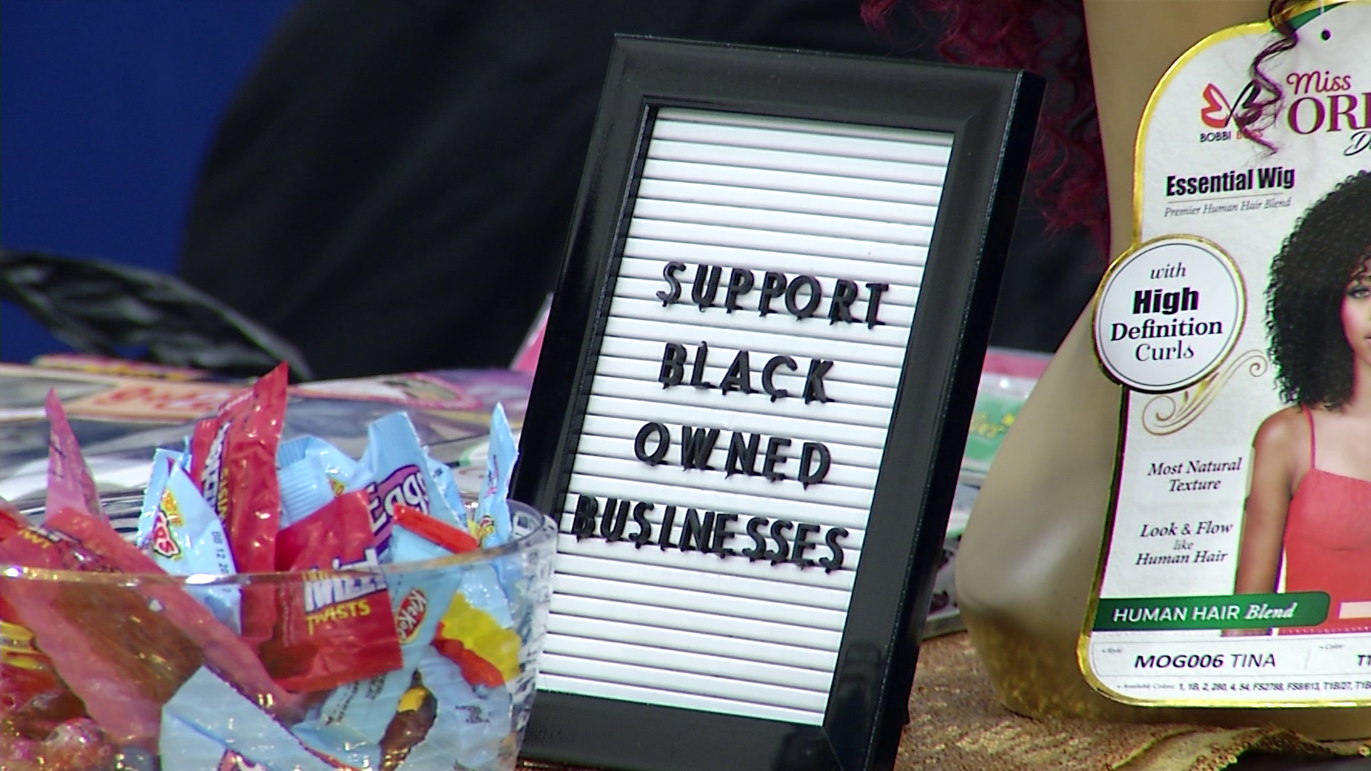 Black Owned Business Sign.