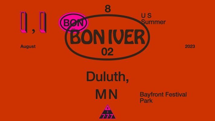 Bon Iver announcement.