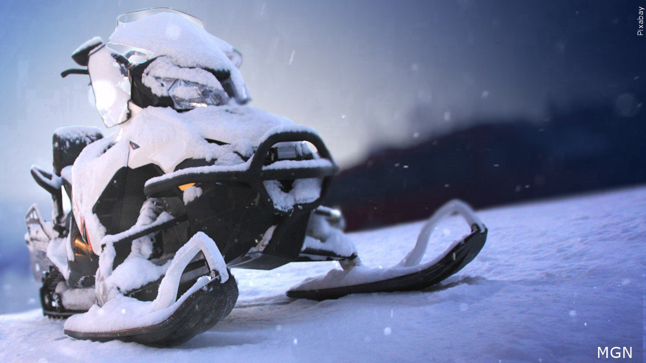 Snowmobile.