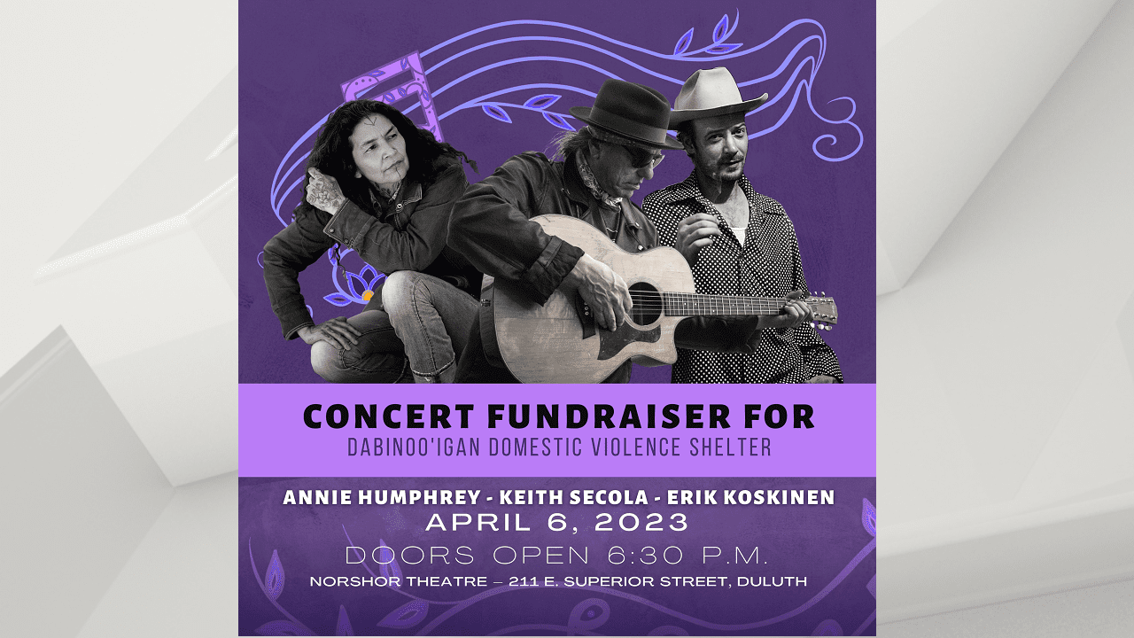The poster for AICHO's concert fundraiser