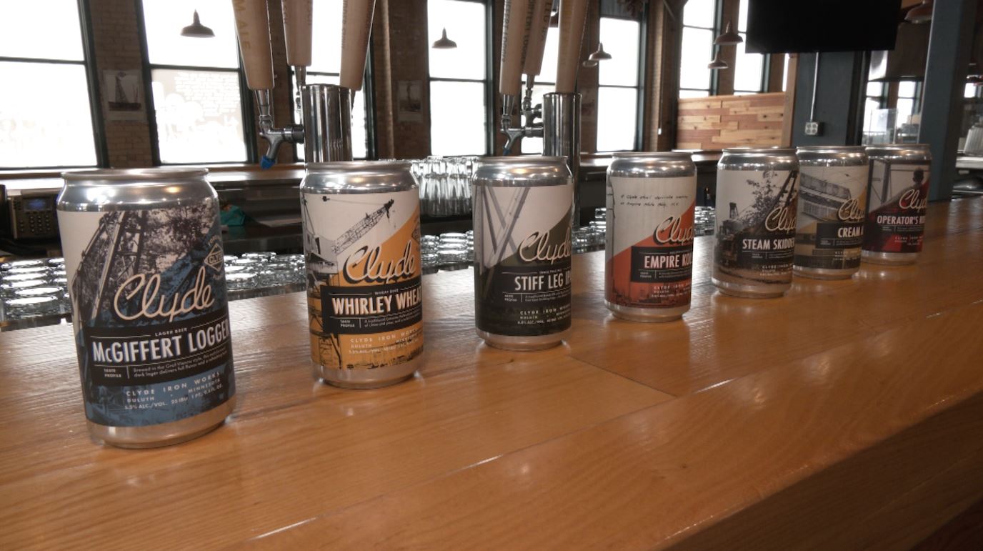 Clyde Brewing's crowlers