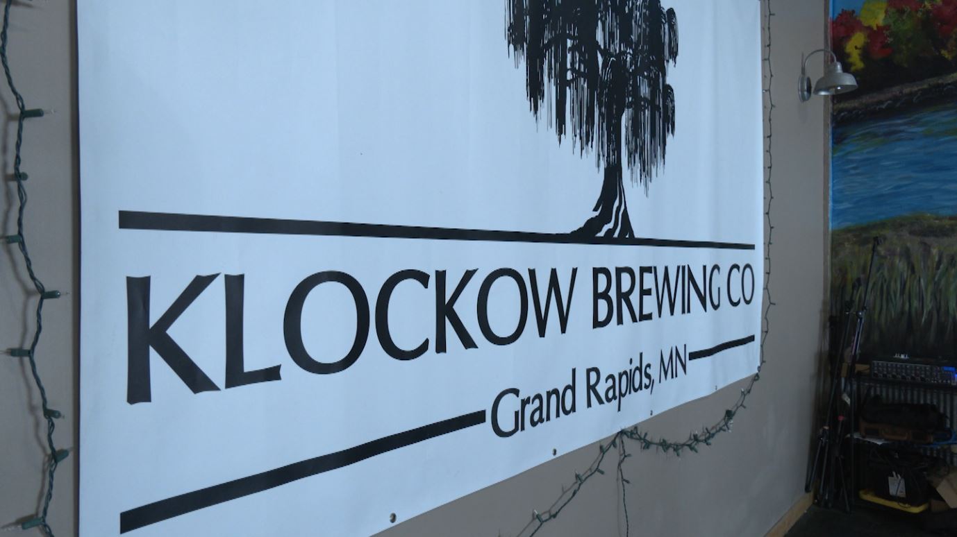A Klockow Brewing sign