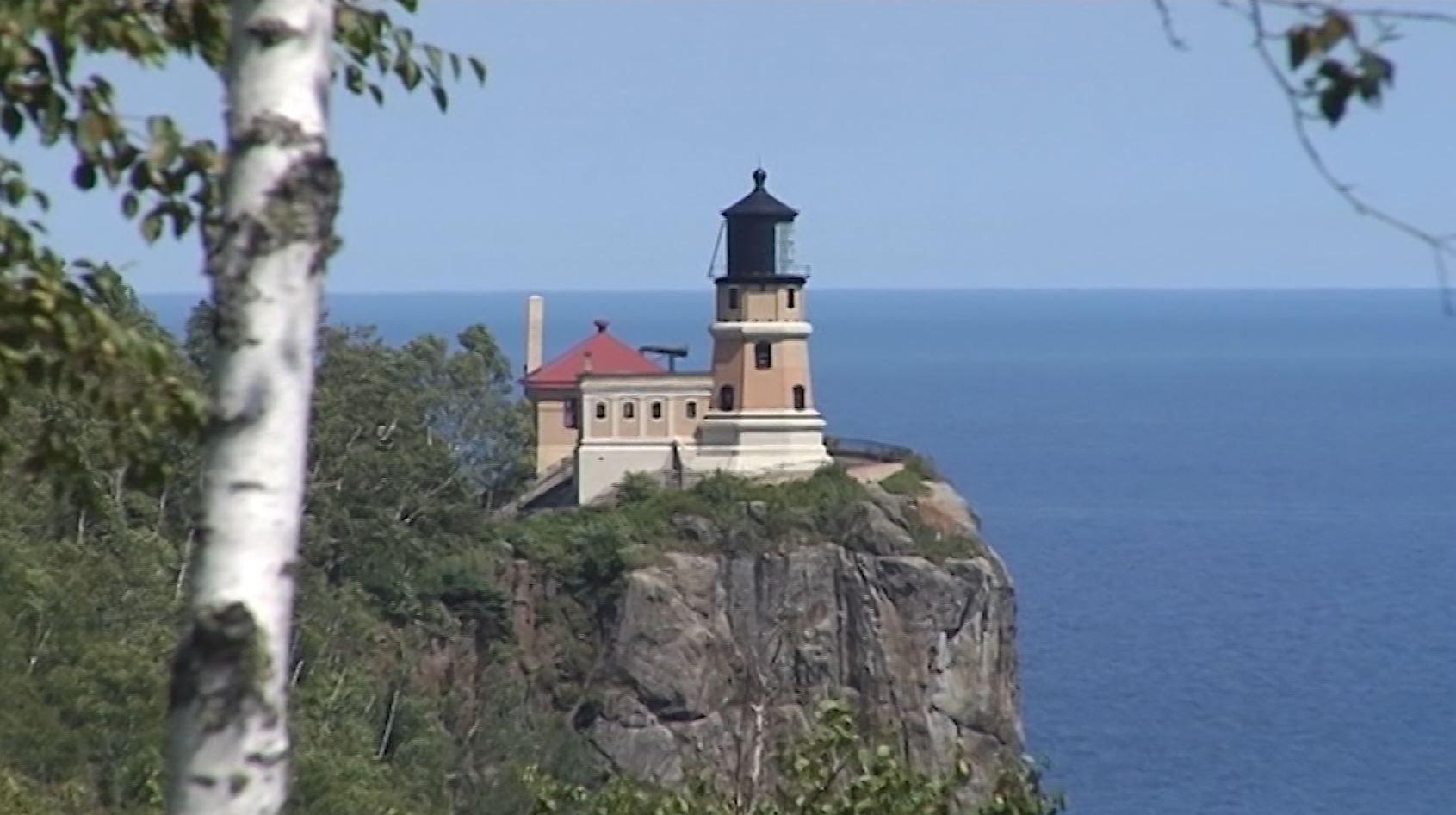 Split Rock Lighthouse from a distance