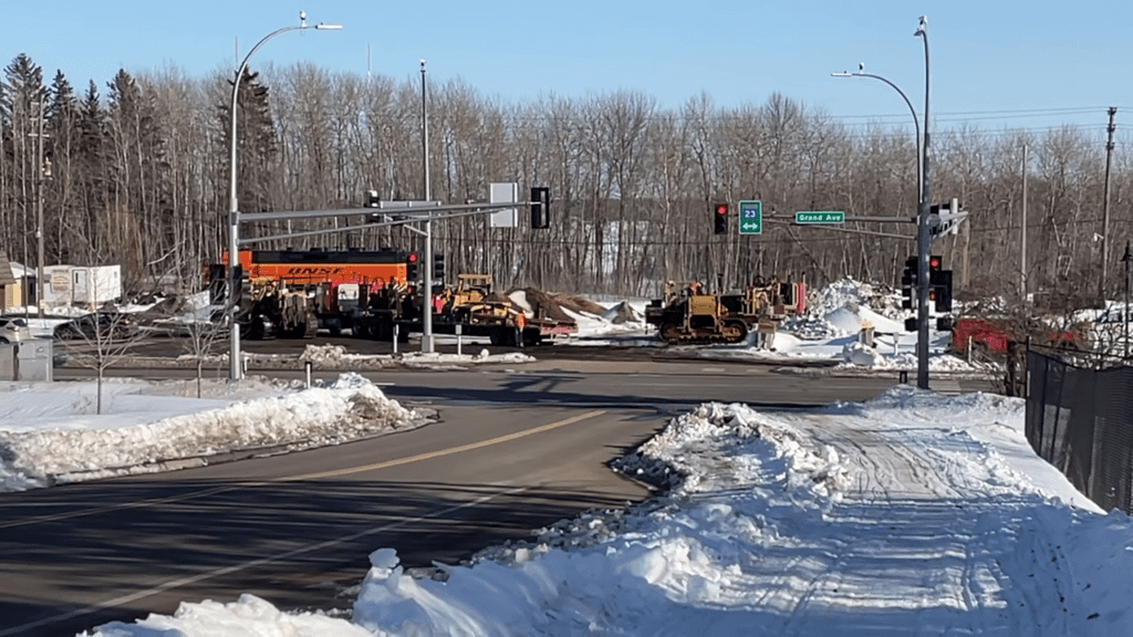 Train Derailment in West Duluth.