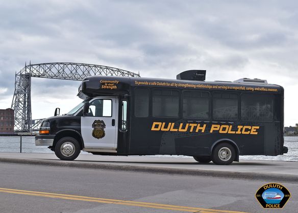 Duluth police bus