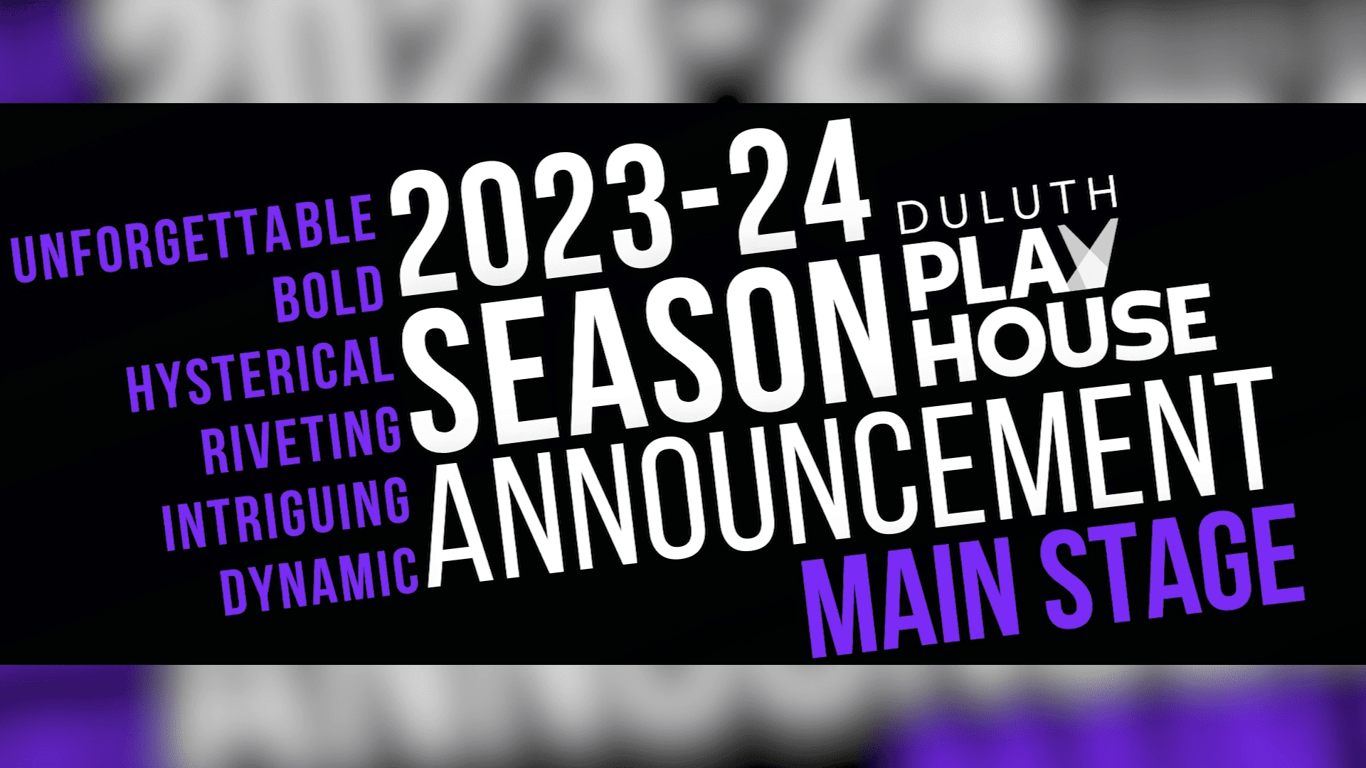 Duluth Playhouse announces their 20232024 Main Stage season