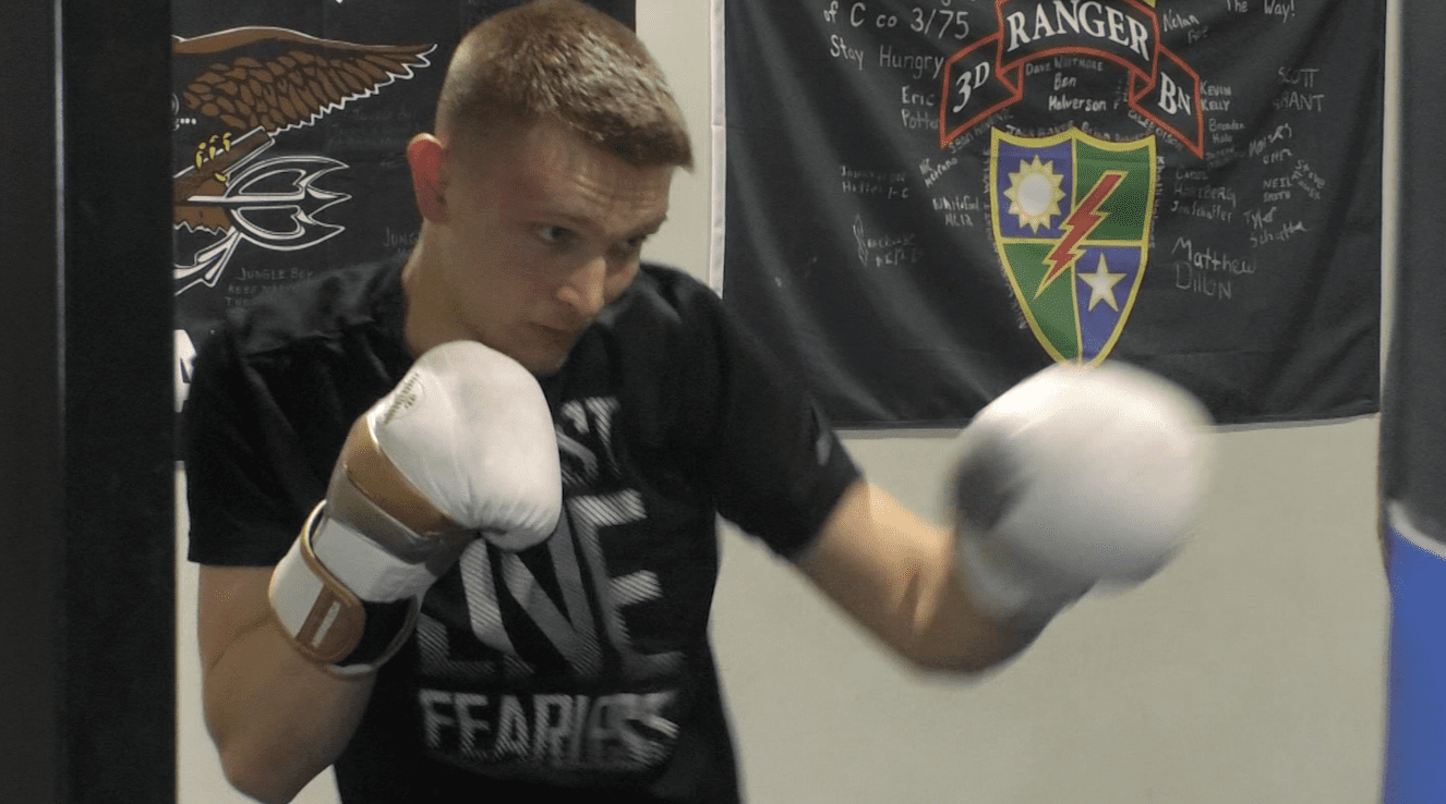 Le boxeur de Duluth Danny “Lionheart” Huffman se prépare pour un test invaincu lors du 12e combat professionnel