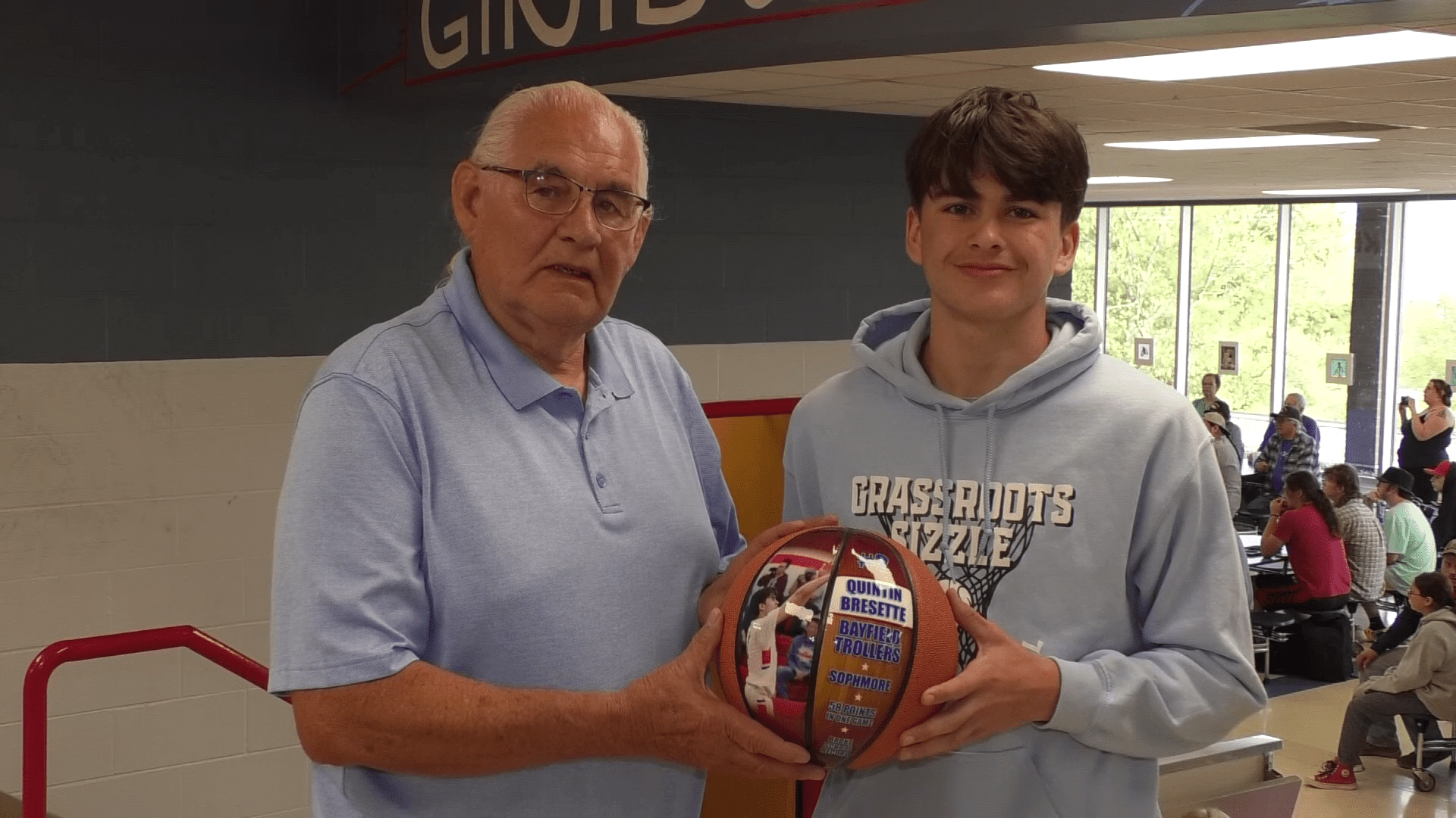 Bayfield High School basketball player breaks school record