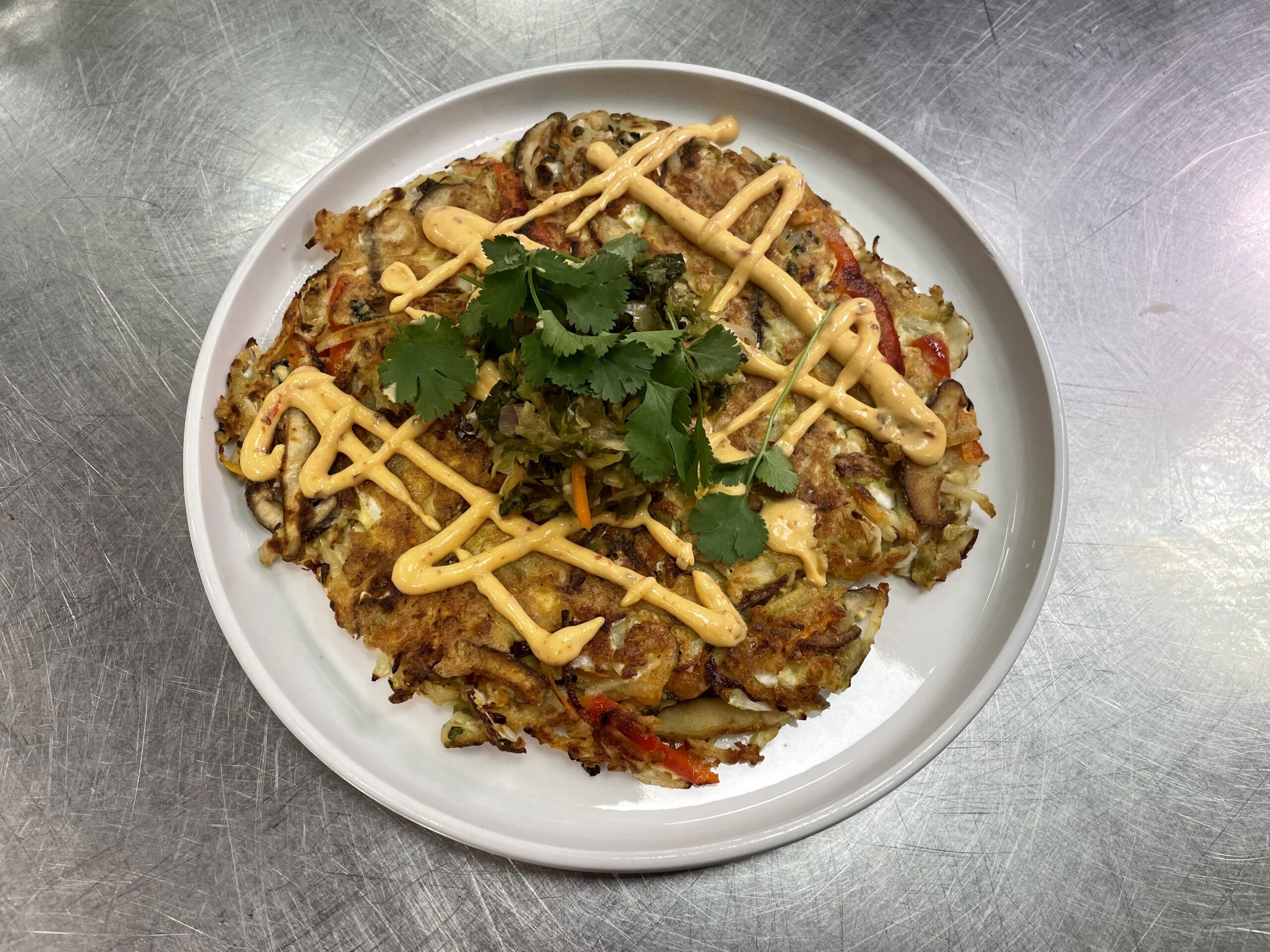 Chef Jillian Forte's okonomiyaki