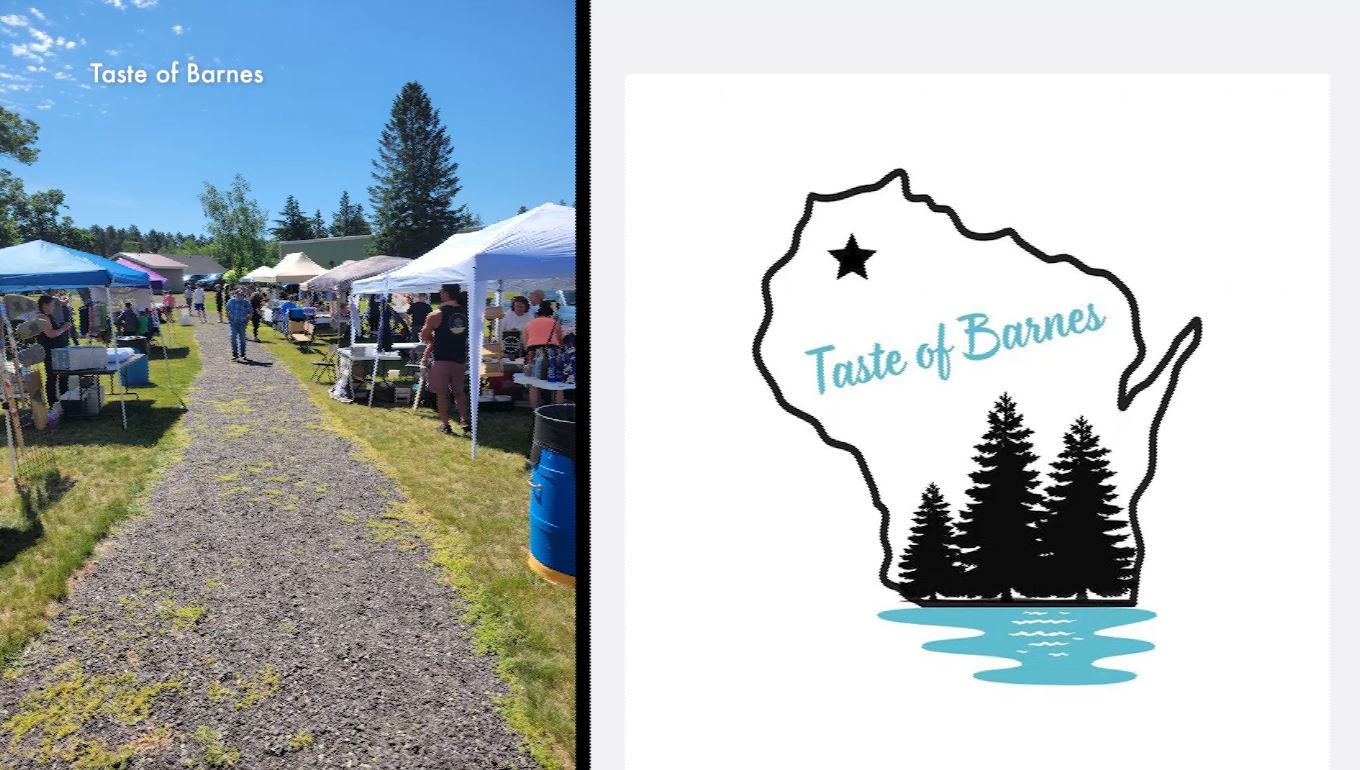 The Taste of Barnes logo and a photo from 2022