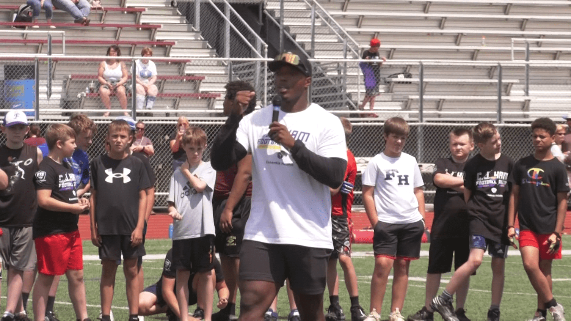 CJ Ham 4th annual football camp