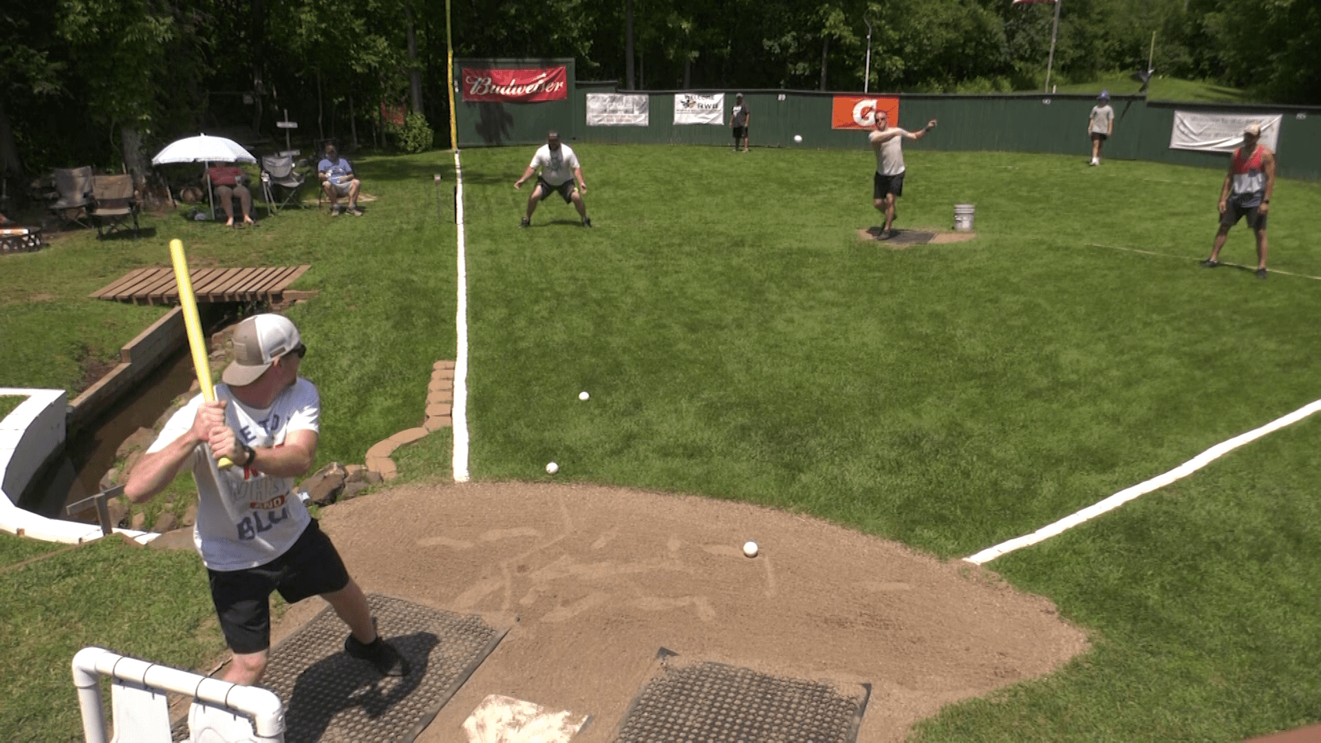 Last pitch thrown at 9th year of Alzheimer awareness Wiffleball tournament