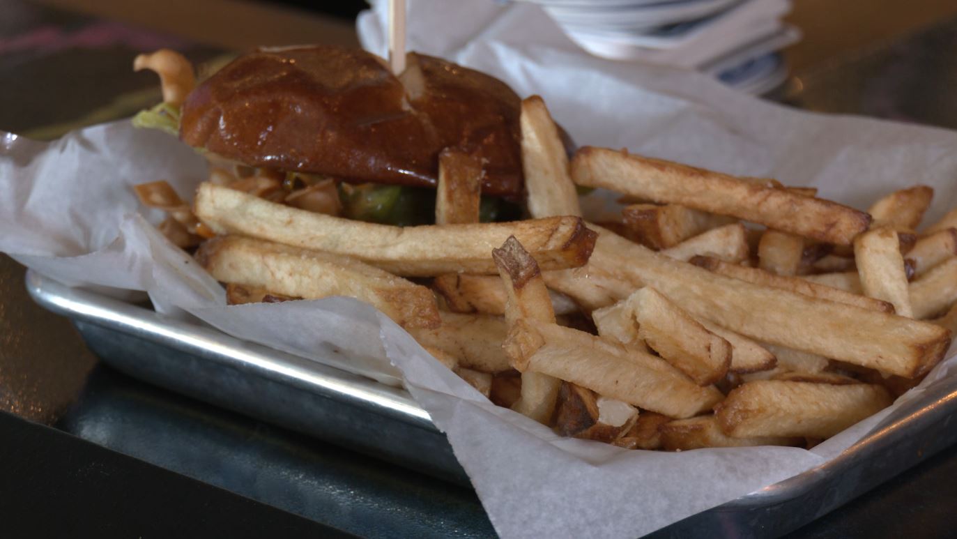 The Wompling burger and fries