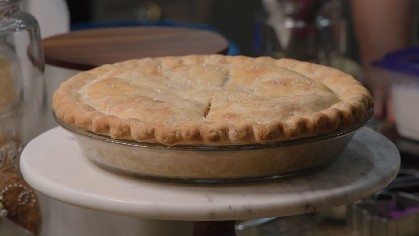 Carol Marsh's State Fair-submitted apple pie