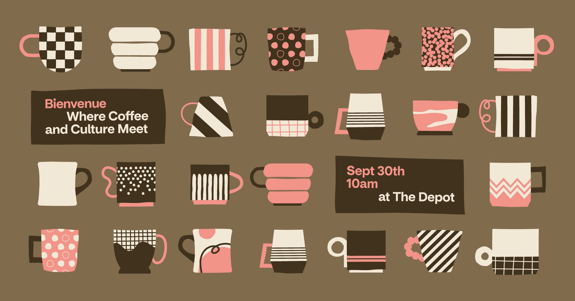 A Bienvenue Coffee Fest poster