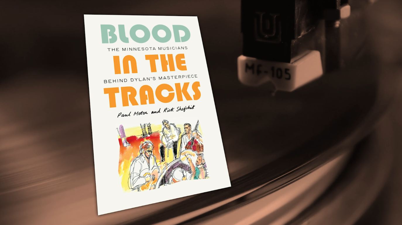 The cover of "Blood in the Tracks"