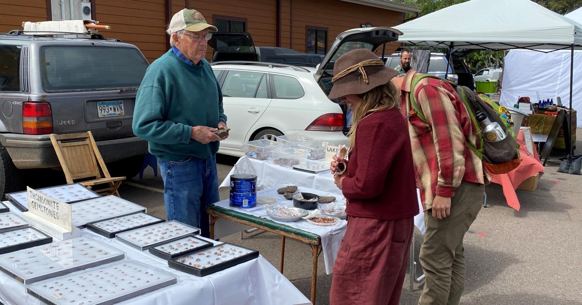 People shop the Cook County Market