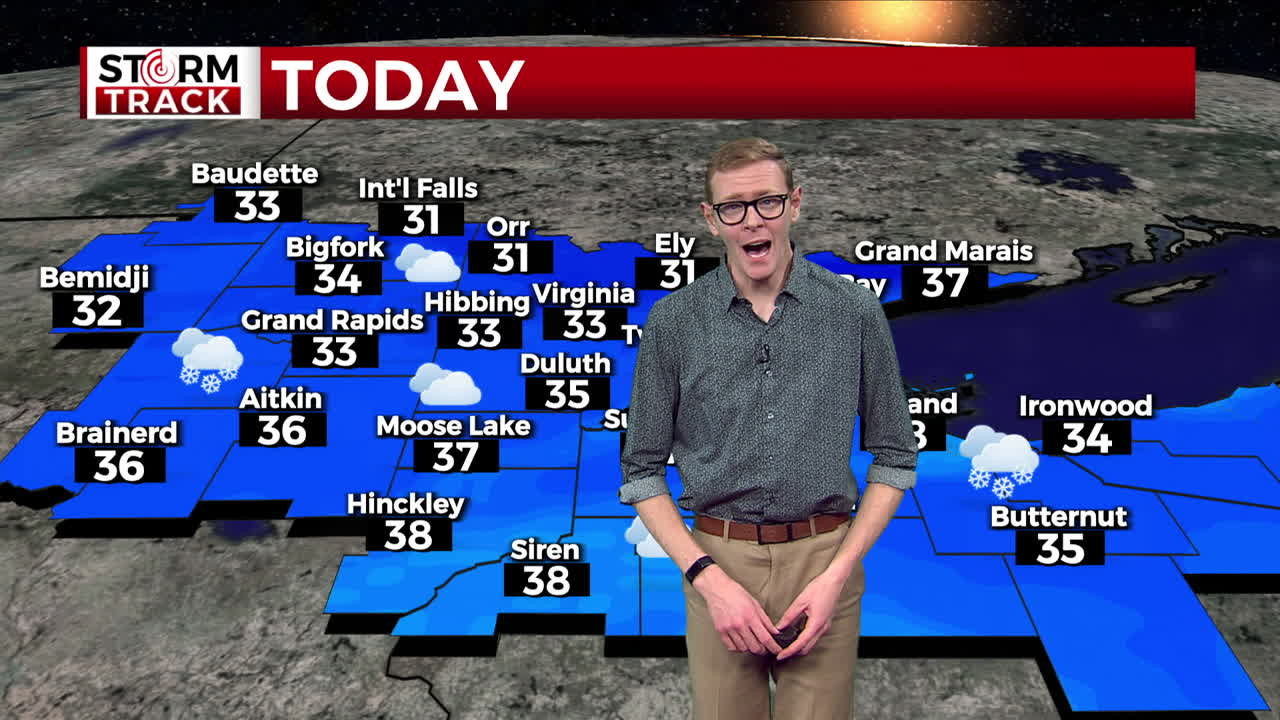 Brandon showing Friday's highs