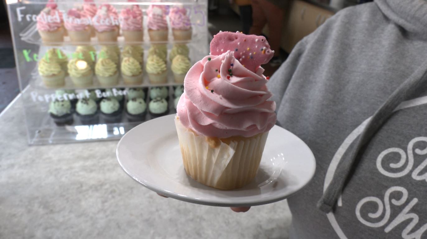 A cupcake from the Sugar Shack