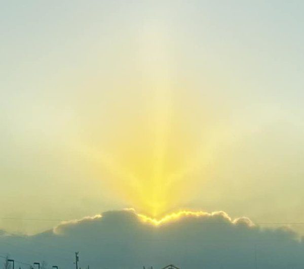 OLIP- Linda Moeller - Spectacular sunrise on the way to work