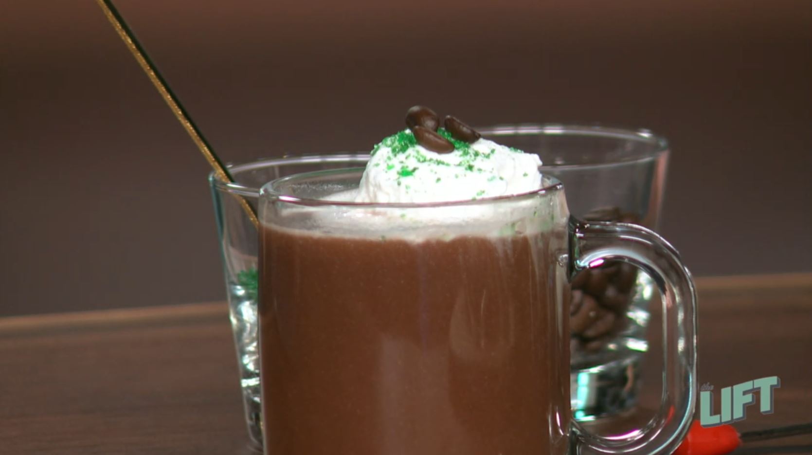 The Snow Bunny Hot Chocolate drink