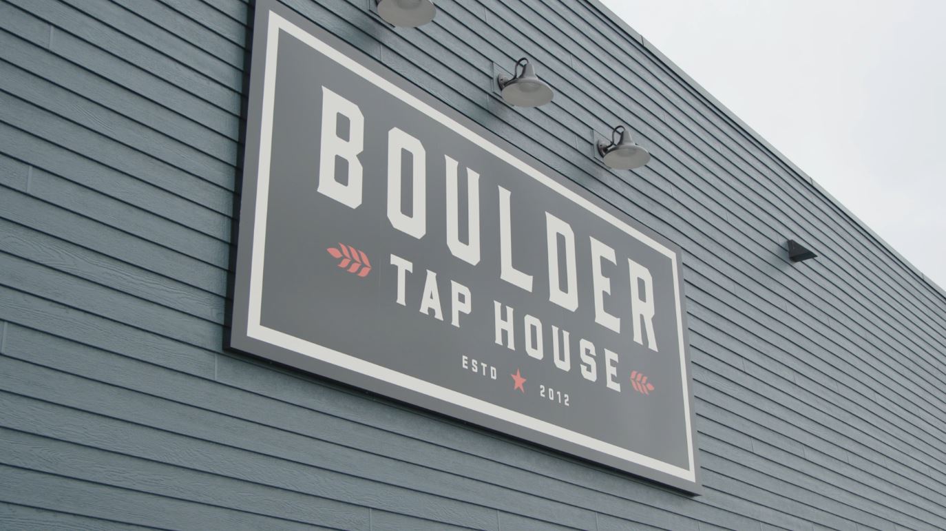 The Boulder Tap House sign