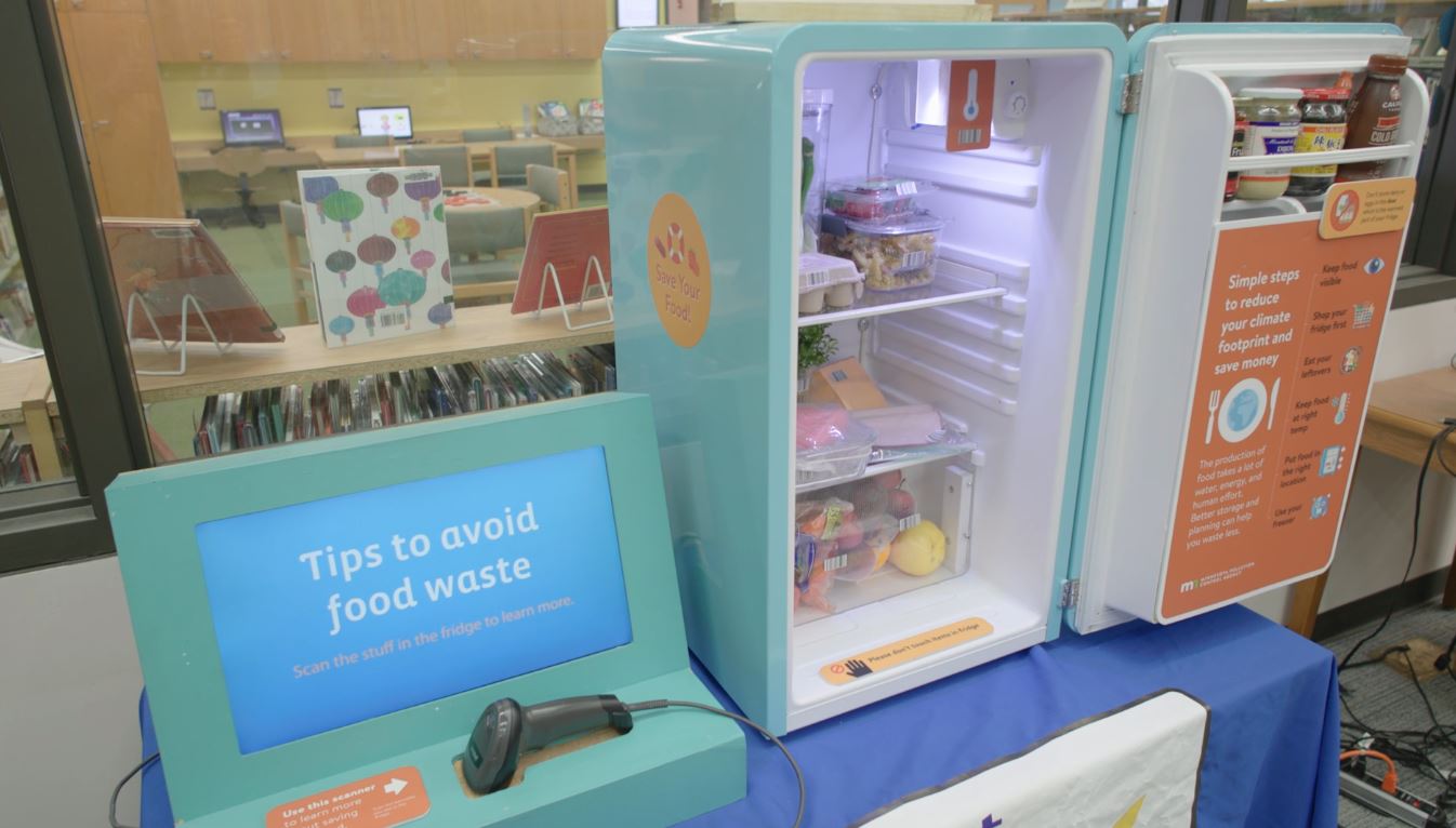 The "Save Your Food" exhibit at the Cloquet Public Library