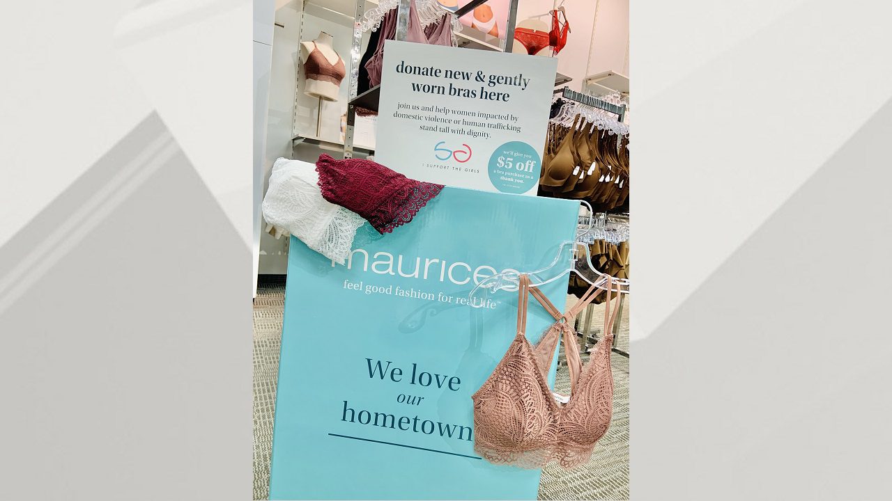 This March, maurices launches their second annual bra donation
