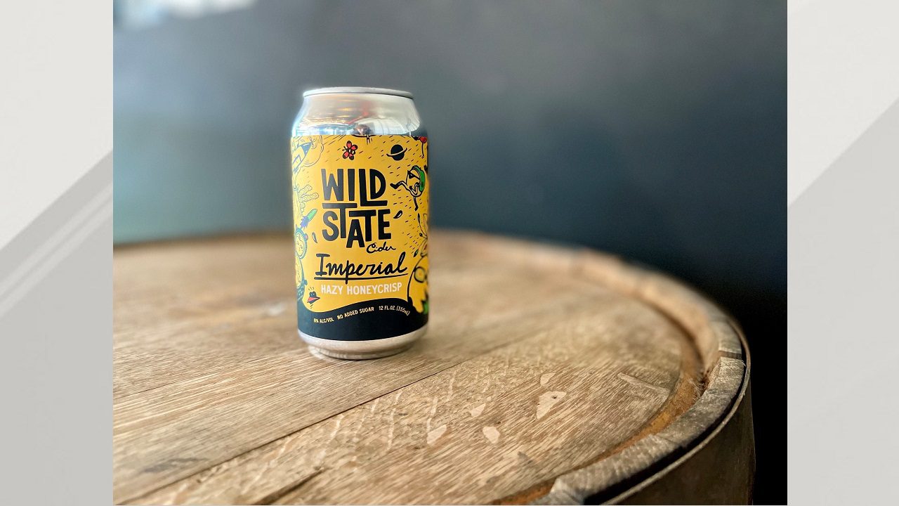 Wild State Cider launches new cider called Imperial Hazy Honeycrisp