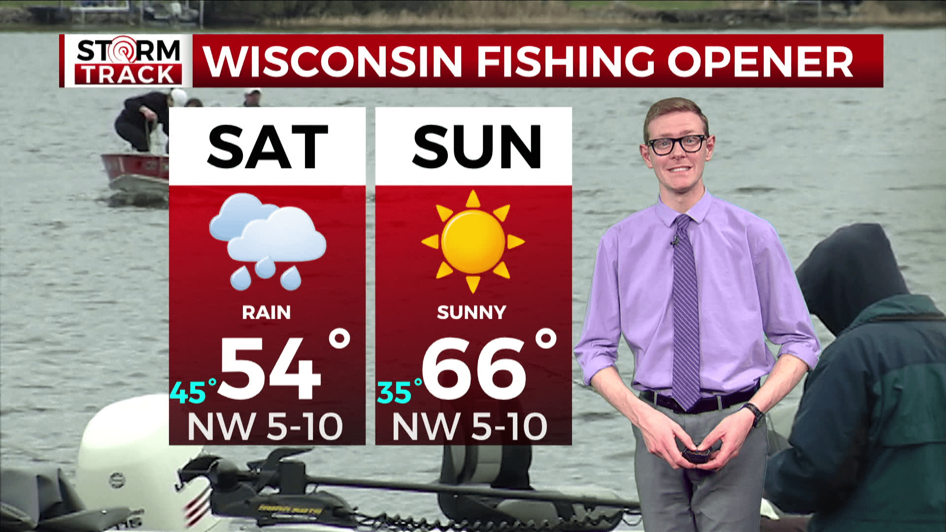 Wisconsin Fishing Opener forecast