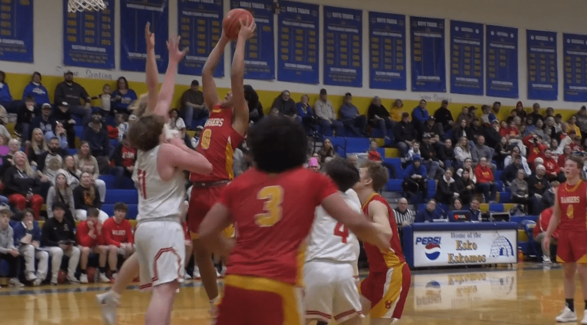 Mountain Iron-Buhl boys basketball.